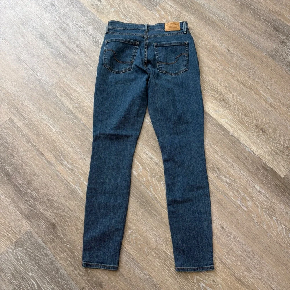 Signature by Levi Strauss Womens High Rise Skinny Jeans Medium Wash Size 2